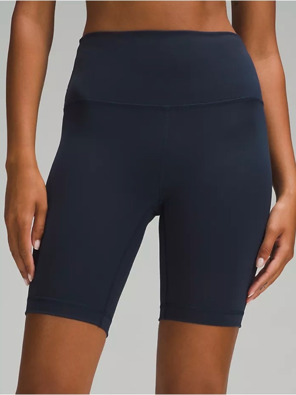 Wunder Train High-Rise Short 6” Navy